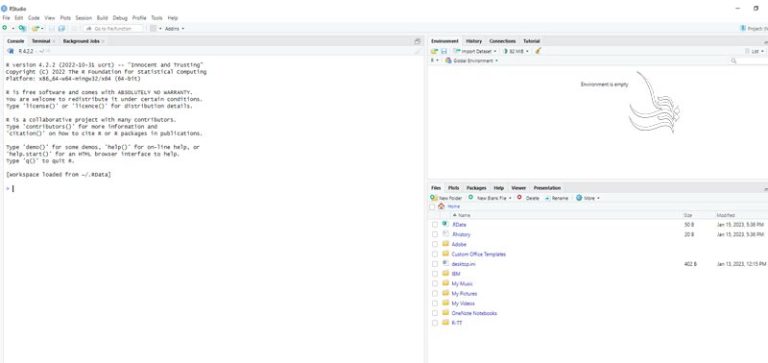 آموزش نصب R و RStudio - کیارا آکادمی